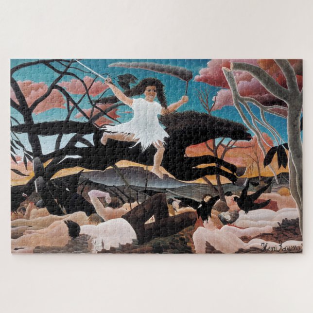 Krieg, Henri Rousseau (Horizontal)