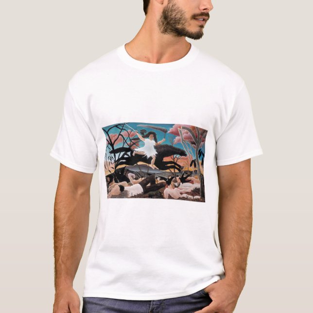 Krieg, Henri Rousseau, 1894 T-Shirt (Vorderseite)