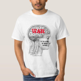 KRIEG ist das Geräusch des Geldes, das ein Mikro-G T-Shirt