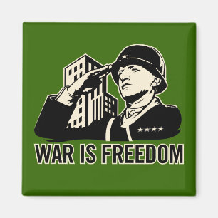 Krieg ist Freiheit Magnet
