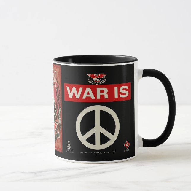 Krieg ist FriedensTasse Tasse (Rechts)
