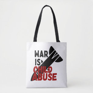 Krieg ist Kindesmissbrauch Tasche
