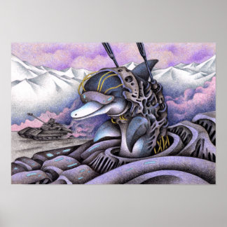 Krieg Militär Delfine Poster
