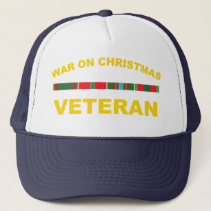Krieg um Weihnachten Veteran-Hut Truckerkappe