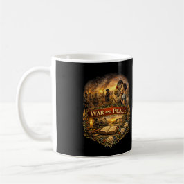 Krieg und Frieden Kaffeetasse