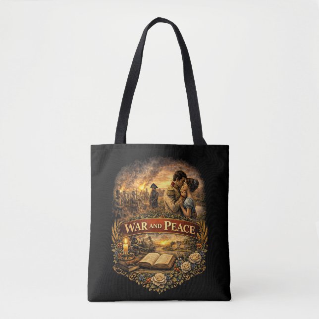 Krieg und Frieden Tasche (Vorderseite)