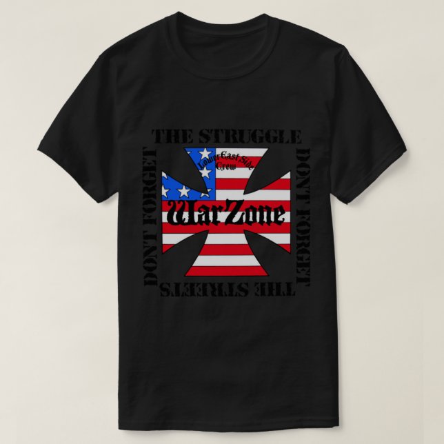 Krieg - Vergessen Sie den Kampf nicht - Vergessen  T-Shirt (Design vorne)