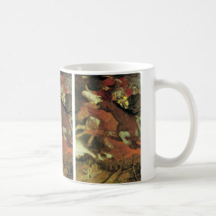 Krieg von Arnold Böcklin, Vintage Symbolismus Kuns Kaffeetasse