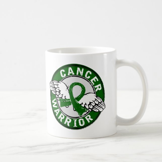 Krieger 14C-Leber-Krebs Kaffeetasse (Rechts)