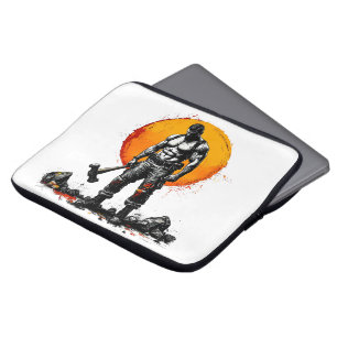 Krieger Barbar mittelalterliche Fantasy Electronic Laptopschutzhülle