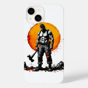 Krieger barbarische mittelalterliche Fantasie Humm Case-Mate iPhone 14 Hülle