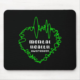 Krieger Berater für psychische Gesundheitsaufkläru Mousepad