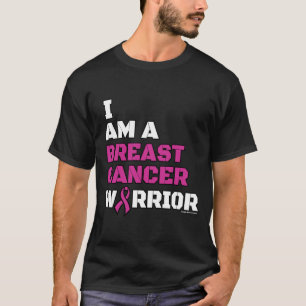 Krieger/Block/Ich bin...Brustkrebs T-Shirt