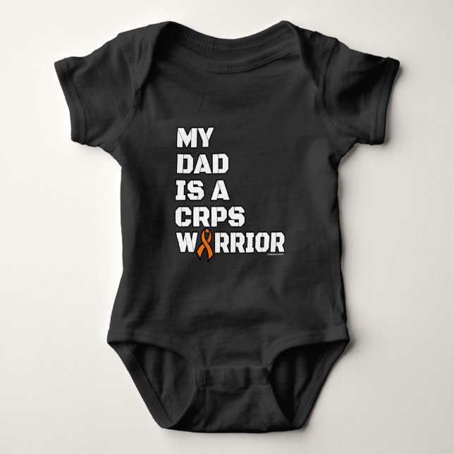 Krieger/Block/Vater...CRPS Baby Strampler (Vorderseite)