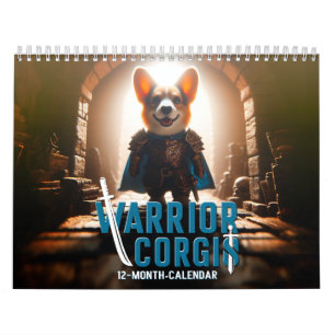 Krieger Corgis Kalender