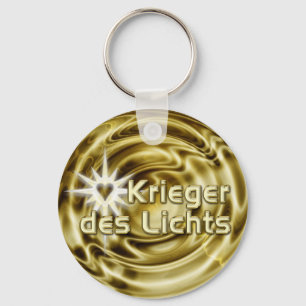 KRIEGER DES LICHTS Goldene Wellen Schlüsselanhänger