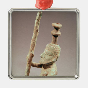 Krieger, Dong-Sohn Zivilisation, von Vietnam Silbernes Ornament