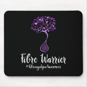 Krieger - Fibromyalgie-Unterstützung und Bewusstse Mousepad