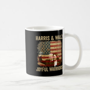 Krieger für Kamala Harris Tim Walz 2024 1 Kaffeetasse