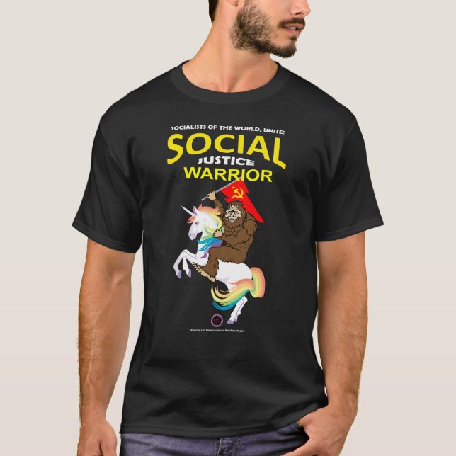 Krieger für soziale Gerechtigkeit T-Shirt (Vorderseite)