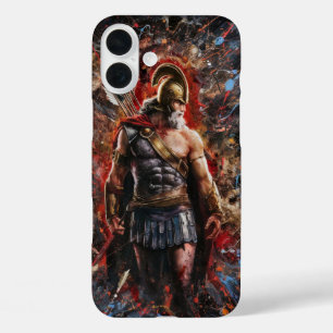 Krieger in der Schlacht iPhone 16 Plus Hülle