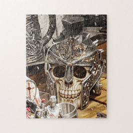 Krieger jenseits des Grabes Puzzle, 28 cm x 36 cm 