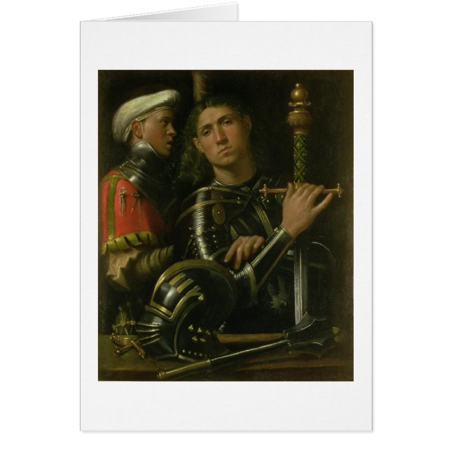 Krieger mit Bräutigam (Öl) (Vorne)