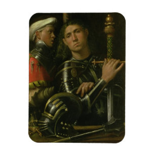 Krieger mit Bräutigam (Öl) Magnet