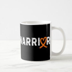 Krieger Nierenkrebs Kämpfer Liebe Herz Orange Ri Kaffeetasse