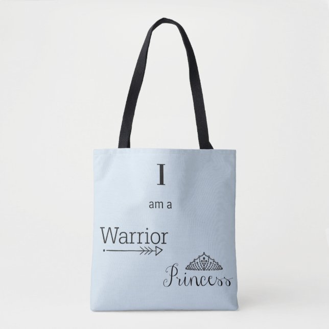 Krieger-Prinzessin Tote Bag Tasche (Vorderseite)
