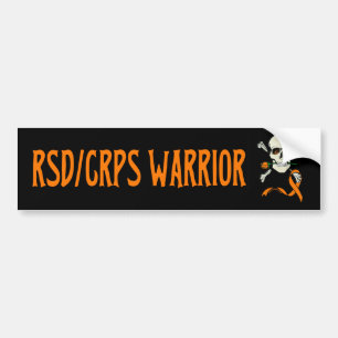 Krieger/Schädel...RSD/CRPS Autoaufkleber