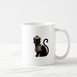 Krieger Schwarze Katze Kaffeetasse