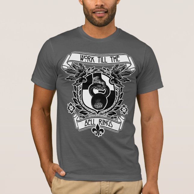 Krieger sind auf dem besten Weg: Kettlebell T-Shirt (Vorderseite)