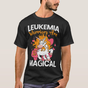 Krieger sind magische Einhorn Leukämie Bewusstsein T-Shirt