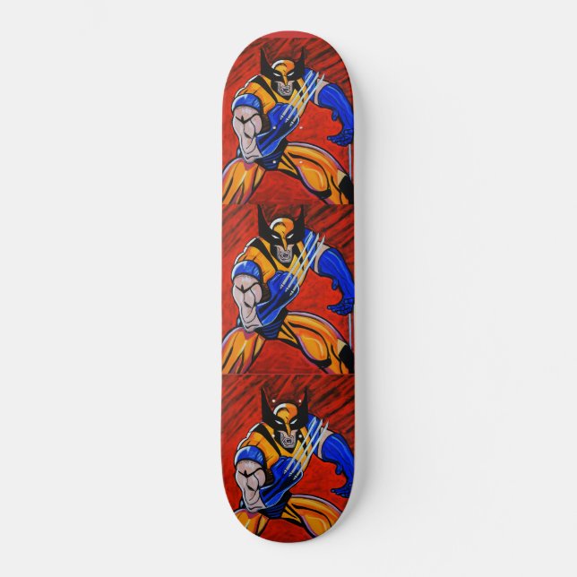 KRIEGER SKATEBOARD (Vorderseite)
