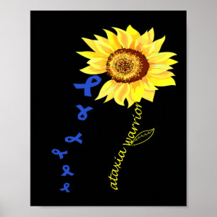 Krieger Spaß Design Ataxia Bewusstsein. Poster