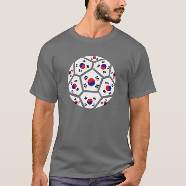 Krieger Südkoreas Taegeuk Jeonsa Taeguk T-Shirt (Vorderseite)