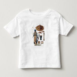 Krieger von der Insel von Guebe mit Einzelteilen Kleinkind T-shirt