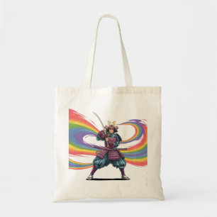 Krieger von Pride LGBTQ+ Samurai Krieger Tote Bag Tragetasche