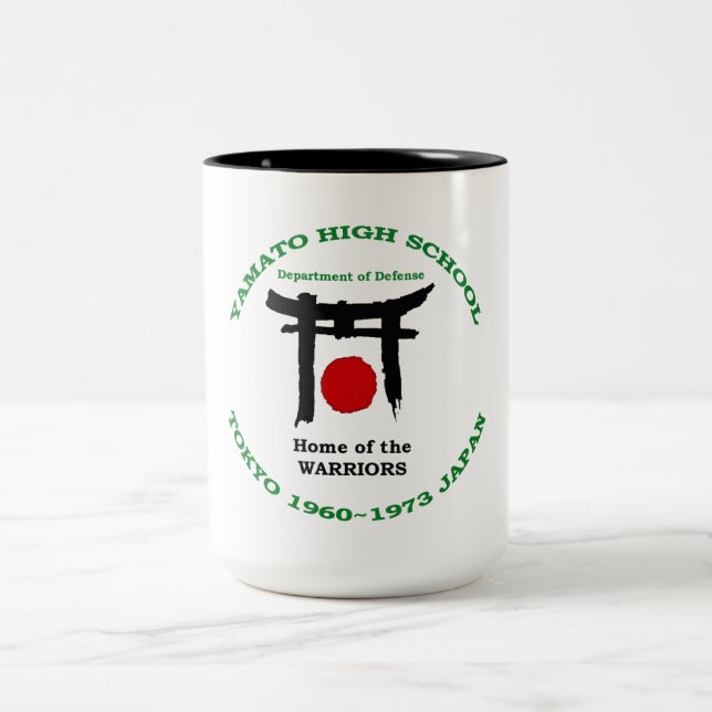 Krieger Yamatos HS Japan Zweifarbige Tasse (Mittel)