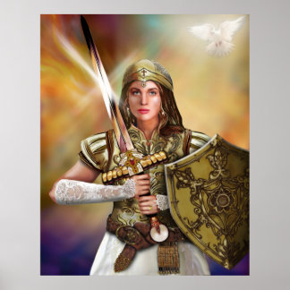 Kriegerbride Christi Poster