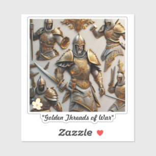 "Kriegercode" Aufkleber