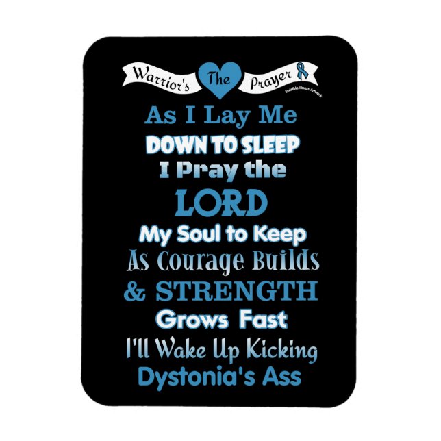 Kriegergebet...Dystonie Magnet (Vertikal)