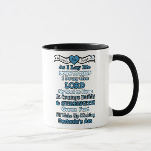 Kriegergebet...Dystonie Tasse