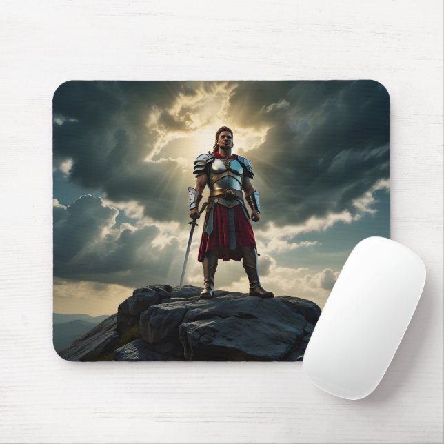 Kriegerin Mousepad (Mit Mouse)