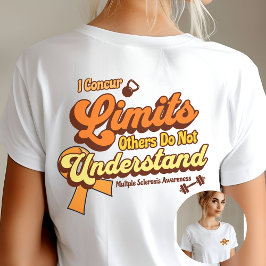 Kriegerin, orangefarbenes Band, Geschenk zur Sensi T-Shirt