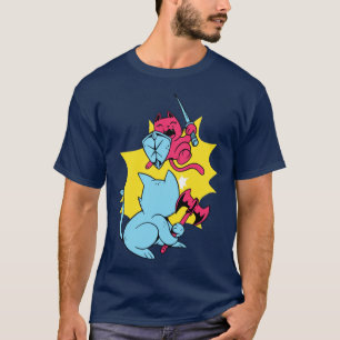 Kriegerkatzen T-Shirt