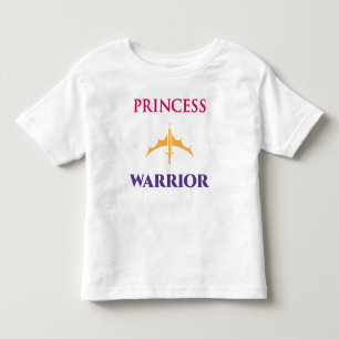 Kriegerprinzessin Kleinkind Mädchen Leichtes Shirt
