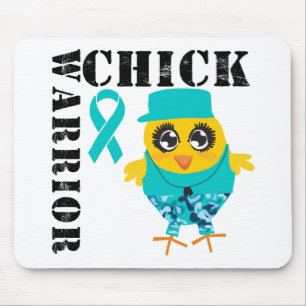 Kriegers-Küken-Eierstockkrebs Mousepad