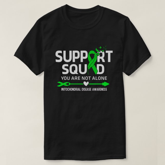 Kriegerunterstützung Squad Mitochondrial Disease A T-Shirt (Design vorne)